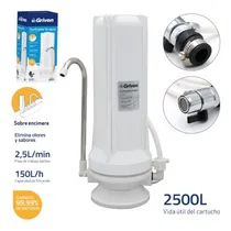 Comprar Filtro De Agua 1 Etapa Con Grifo Elimina El 99% De Bacterias