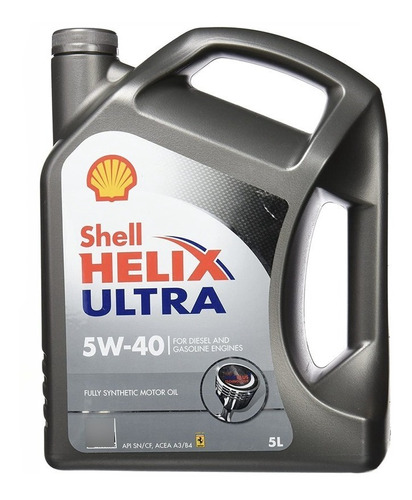 Shell Ultra 5w40 Profesional 5l Eu 1 Sello Solo Tapa