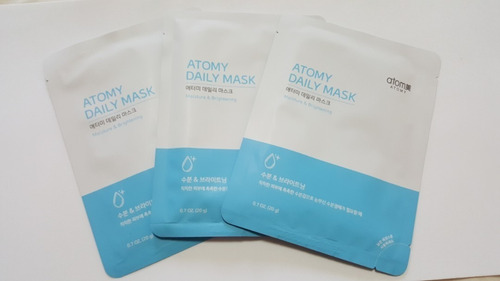 Mascarilla Facial Coreana Atomy Aclarante 