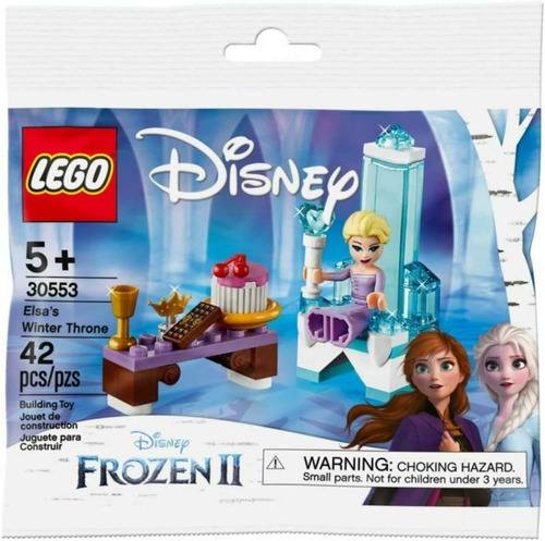 Lego Disney Frozen 2 El Trono De Invierno De Elsa 30553
