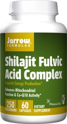 Jarrow Formulas Shilajit Acido Fulvico Complejo 250 Mg Apoya