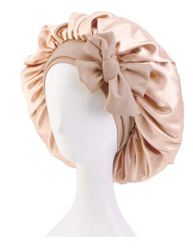 Gorro Dormir Seda Elástica Color Liso Para Salón De Belleza
