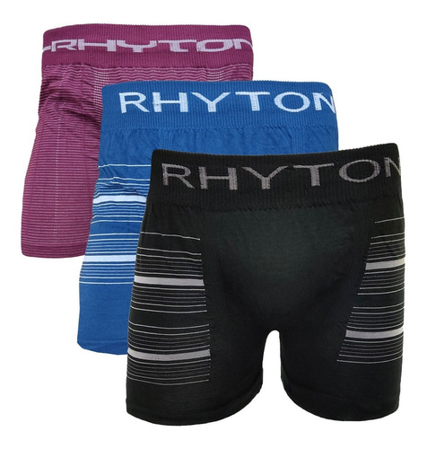 Promo Boxer Rayado Rhyton Algodón Envío Art 5300