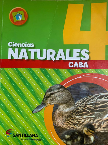 Libro Ciencias Naturales 4 Caba Santillana