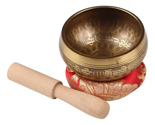 Juego De Cuenco Tibetano Para Meditación Yoga Calibre 8 Cm