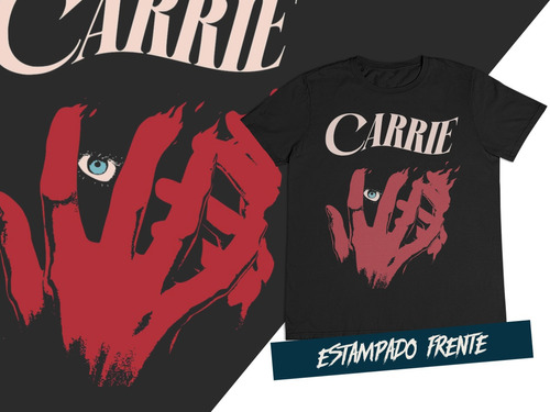 Camiseta Terror Stephen King Carrie C3