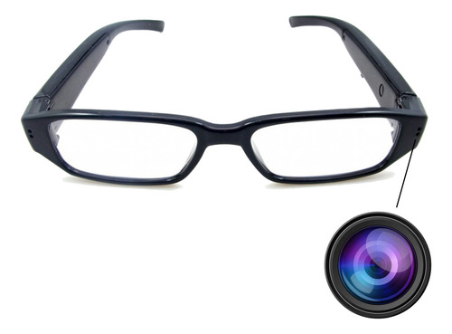 Anteojo Espia Lentes Mini Camara Oculta Formal Hd Microfono