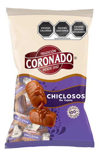 Caramelo Coronado Chiclosos Cajeta 250g