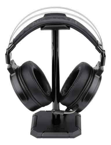 Imagen 5 de 5 de Auriculares gamer Redragon Lamia RGB H320RGB negro con luz rgb LED