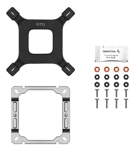 Disipador Deepcool Ag500 Wh Argb Lga1700/am5 1850rpm 120mm
