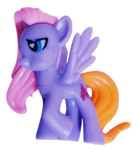 Figura Little Pony Fluttershy Rarity Lila 5cm