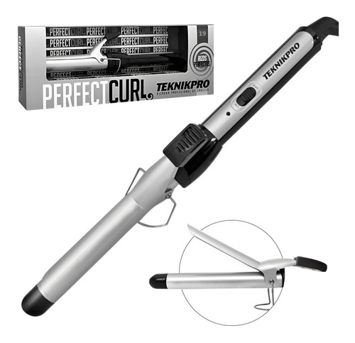 Buclera Profesional Perfect Curl 25 Mm Teknikpro