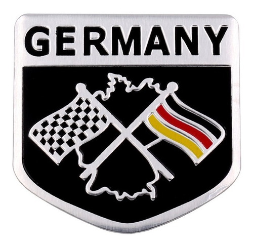 Emblema Alemania Logo Bandera Germany Autos Motos Etc