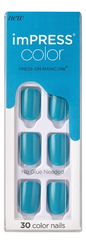  Kiss Uñas Postizas Impress Color Beach Waves