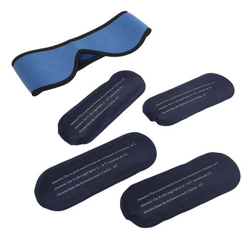 Blue Face Ice Pack Professional Alivia A Fadiga Muscular