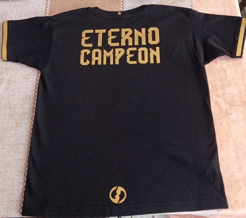 Imagen 4 de 4 de Polera Camiseta Dorada Colo Colo Adulto Niño 100% Algodón
