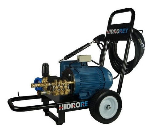 Imagen 2 de 9 de Hidrolavadora Ind. En Chasis 5hp 3f 2500psi Cabezal Italiano