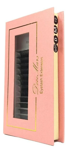 Cílios 4d Decemars W Volume Brasileiro Egipcio Cor 9mm