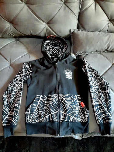 Jaqueta Masculina Moletom Spider Brutal Kill Aluco Com Capuz | Mercado Livre