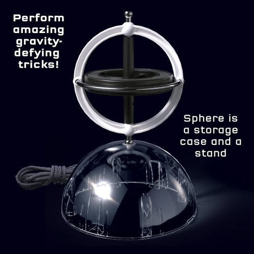 Brinquedo Com Haste Perfeitamente Balanceada Gyroscope Thame