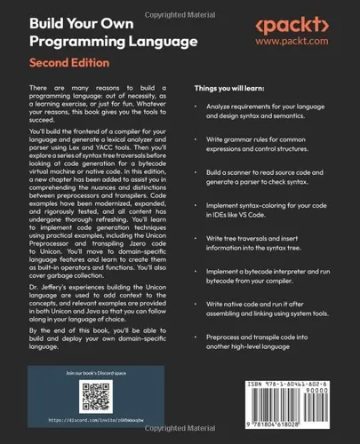 comprar Libro: Construya Su Propio Lenguaje De Programación Segunda