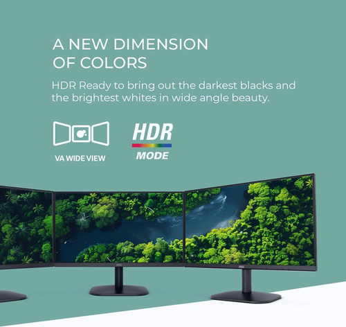 Aoc 27b2h2 Monitor Ips De 27 Pulgadas, Fhd 1920x1080 Negro (Usado)