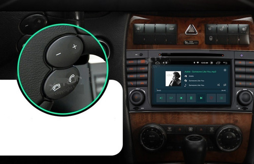 Mercedes Benz Android Carplay Clase Clk C G Bluetooth Radio