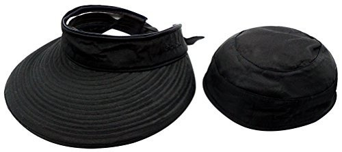 Sombrero 2 En 1 De Ala Larga Y Delgada Para Protección Del