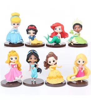 Figuras Princesas Disney X 8q Posket Ariel Bella Cenicienta