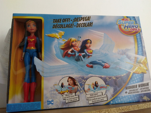 Avion Invisible Wonder Woman Dc Comics (Usado)