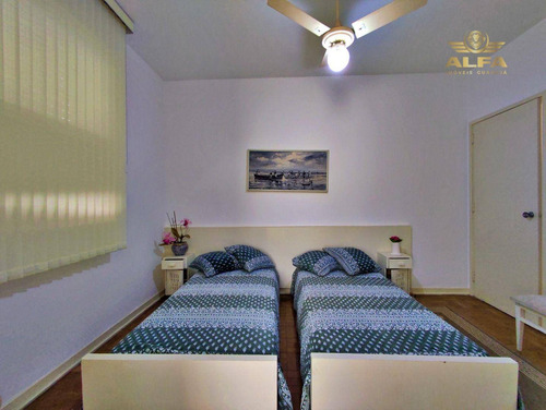 Imagem 18 de 22 de Apartamento Na Praia Vista Para O Mar E Praia 2 Dormitórios 1 Suíte 1 Vaga Pitangueiras Guarujá. - Ap1245
