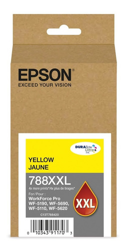 Tinta Epson 788xxl Yellow Workforce 5190 / 5690 T788xxl420