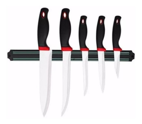 2 Barra Magnetica De Cozinha Ima Para Facas Parede 33cm