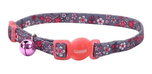 Collar Coastal Fashion Para Gatos Diseño Color Blossoms