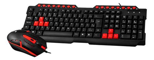 Kit Teclado E Mouse Gamer C3tech Com Fio Multimidia Gk20bk