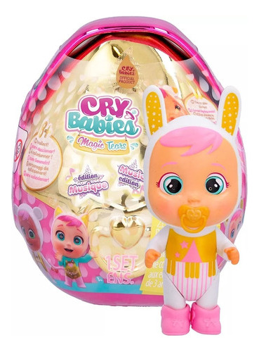 Muñeca Cry Babies Bebes Llorones Music Edición Magic Tears