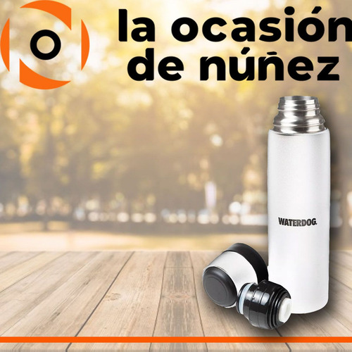 Imagen 3 de 6 de Termo Waterdog Acero Inoxidable 1l Ta1001a 8h Calor 12h Frio