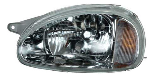 Optico Izquierdo Carcasa Gris Para Chevrolet Corsa 2000 2008