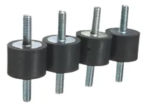 Comprar 4pcs M5 3\u002F4  X 3\u002F4  Dobles Extremos Goma Monturas Monturas D