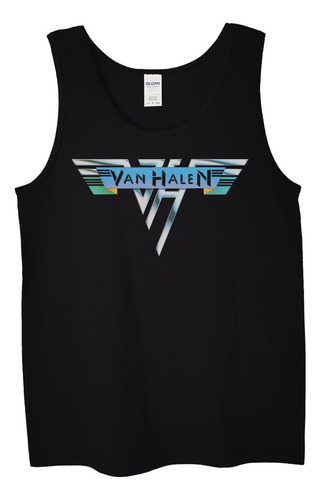 Polera Musculosa Van Halen Logo Rock Abominatron