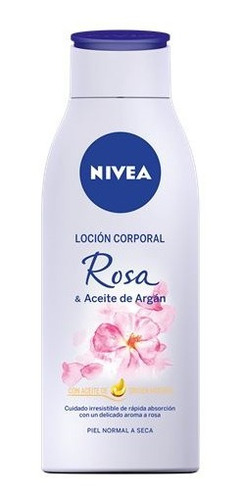 Loción Corporal Nivea 400 Ml Rosa & Aceite De Argán