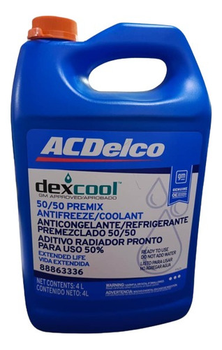 Refrigerante Acdelco Dex-cool