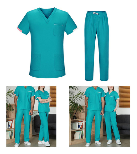 El Uniforme Friega La Ropa De Trabajo Determinada, Y Los