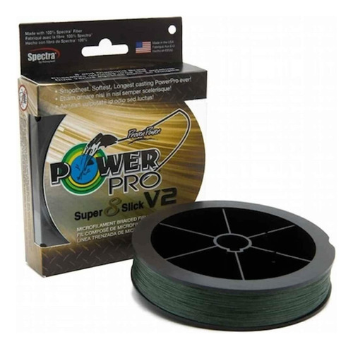 Power Pro  E Ssv2 20 Lb 300 Yd Musgo Verde