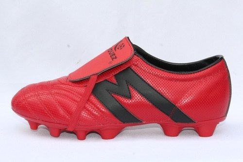 2264-zapato Fútbol Manriquez Profesional Mid Sx Rojo/ngo