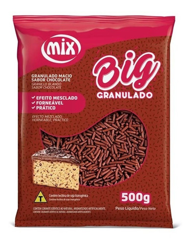 2 Lluvia Big Granulado Suave  500g Mix Repostería