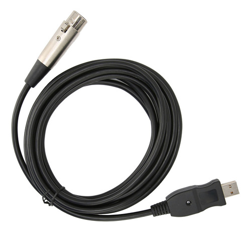 Convertidor De Cable De Micrófono Usb A Adaptador Xlr Wire S