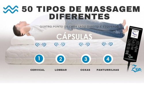 Pillow M Manta Quântica F- De Massagens 1.38 X 1.88 X 7cm