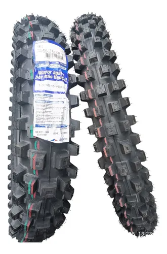 Kit Llantairc Enduro 110/100-18+80-100-21 Vulcan+enviogratis