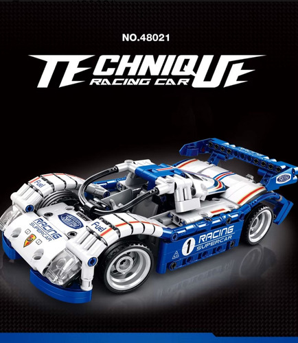 Kit De Construcción Auto Deportivo De Carrera F1 Ba